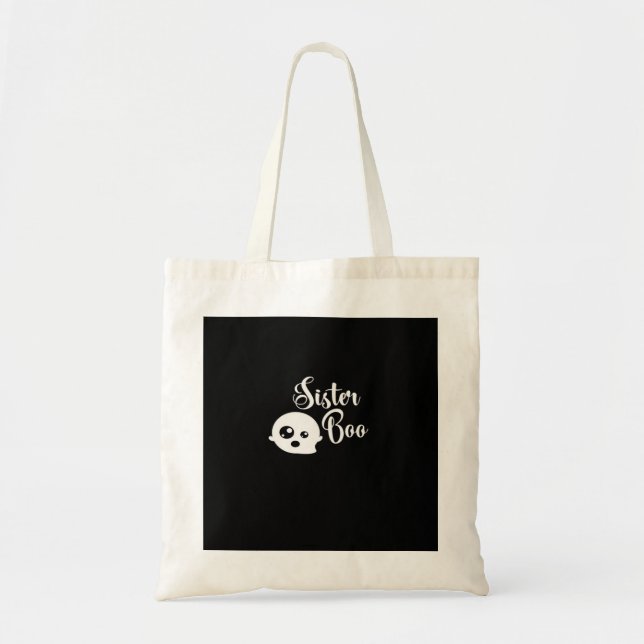 Sister Boo Halloween Classic Look Tote Bag (Front)