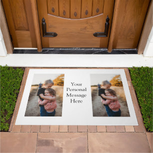 sister brother family add photo personal message h doormat