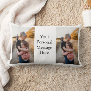sister brother family add photo personal message h lumbar pillow