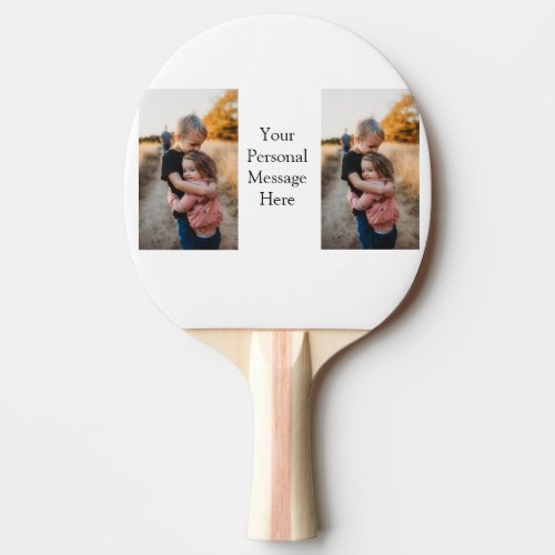 sister brother family add photo personal message h ping pong paddle