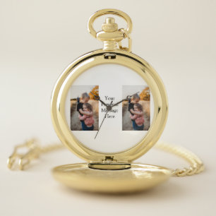 sister brother family add photo personal message h pocket watch