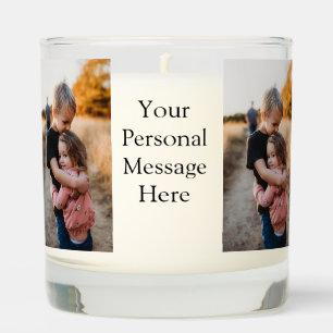 sister brother family add photo personal message h scented candle