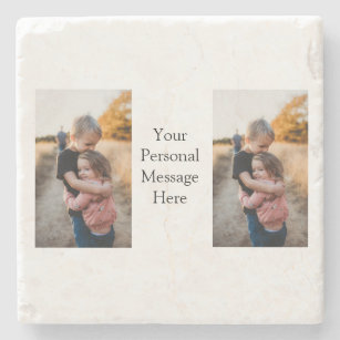sister brother family add photo personal message h stone coaster