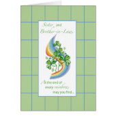 Sister & Brother-in-Law Religious St. Patrick’s Da (Front)