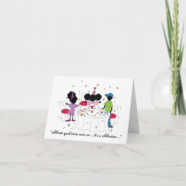 Sister Celebrates... Card (Front)