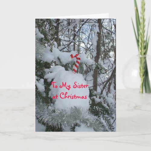 Sister Christmas_Candy Cane Holiday Card