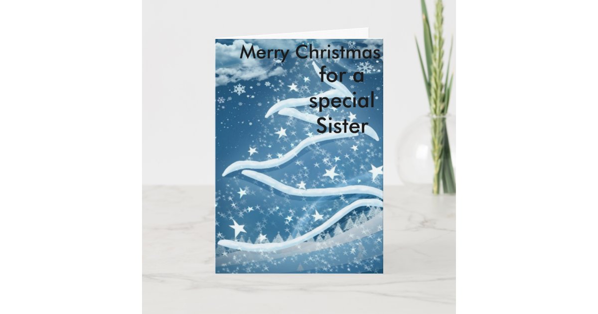 Sister Christmas Card | Zazzle.com