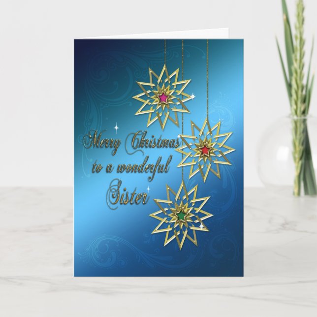 Sister, Christmas card (Front)