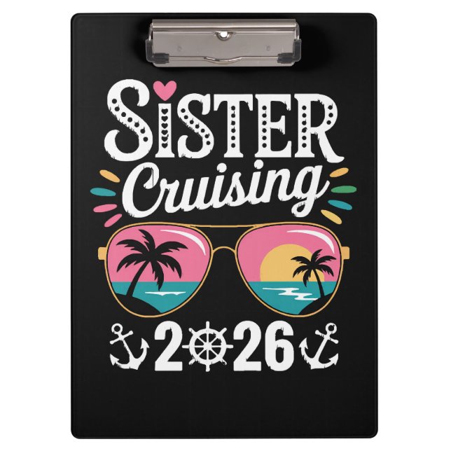 Sister Curising 2026 Clipboard (Front)