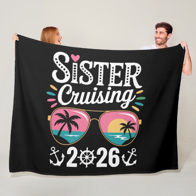 Sister Curising 2026 Fleece Blanket (In Situ)
