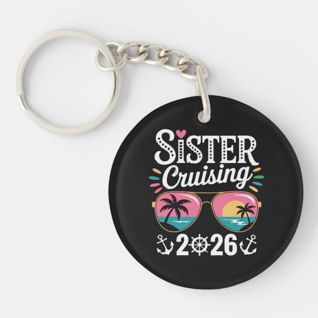 Sister Curising 2026 Keychain (Front)