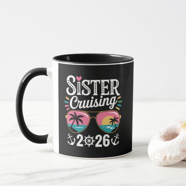 Sister Curising 2026 Mug (With Donut)