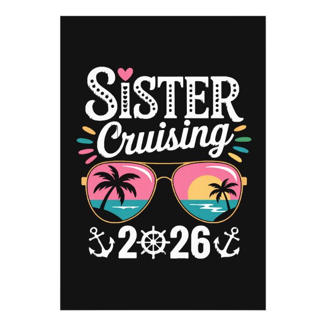 Sister Curising 2026 Photo Print (Front)