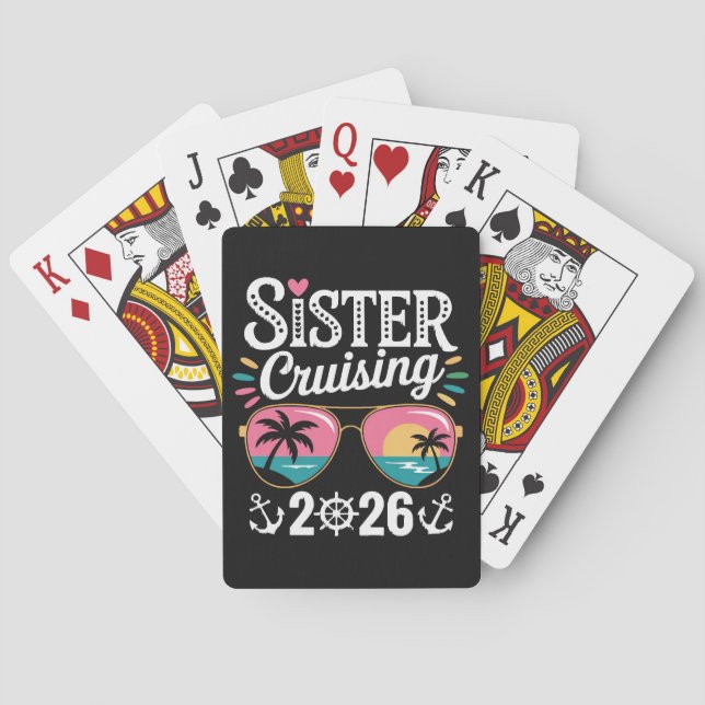 Sister Curising 2026 Poker Cards (Back)