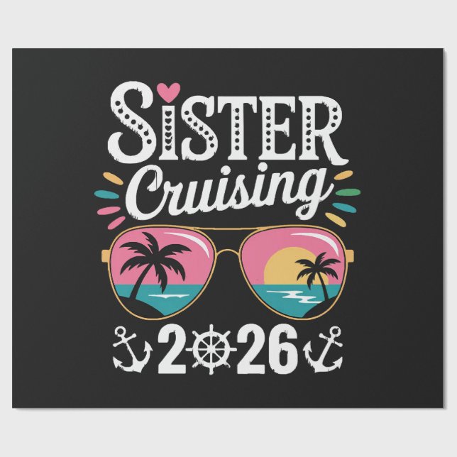 Sister Curising 2026 Wrapping Paper (Flat)