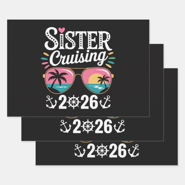 Sister Curising 2026 Wrapping Paper Sheets (Set)