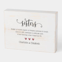 Sister Definition Custom Personalized