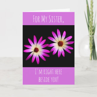 Sister Encouragement Cancer/Serious Illness Card