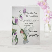Sister Everything There Is A Season Quote Sympathy