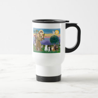 Sister Frances Blessing 5 cats Travel Mug