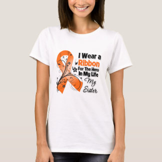 Sister Hero in My Life Leukemia T-Shirt