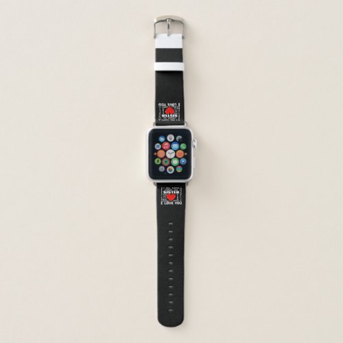 Sister I Love You Apple Watch Band