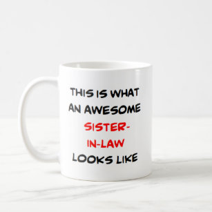  wildwindapparel Dear Sister-In-LawLove, Your Sister-In-Law -  Mug - Sister-In-Law Gift - Sister-In-Law Mug : Home & Kitchen