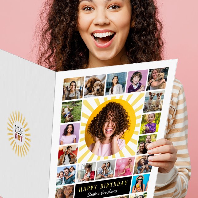 Sister in Law Big Happy Birthday Card (Creator Uploaded)