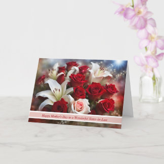 Sister in Law Happy Mothers Day with Beautiful Card