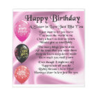 Sister Poem - 70th Birthday Notepad | Zazzle.com