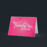 sister in-law polka dot birthday card<br><div class="desc">Birthday for sister-in-law on bright pink and white polka dot background</div>