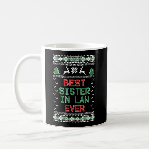 Sister In Law Ugly Christmas Gift Coffee Mug