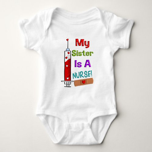 Sister Is A Nurse Kids T_Shirts