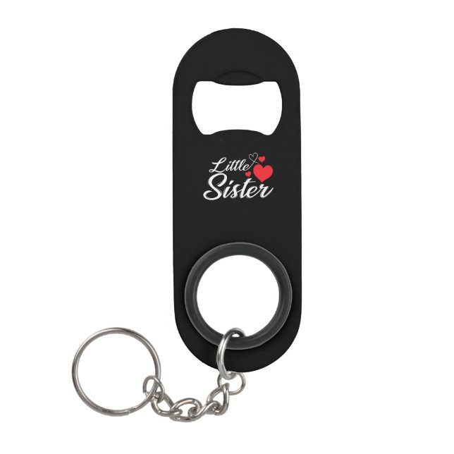 sister keychain bottle opener (Front)