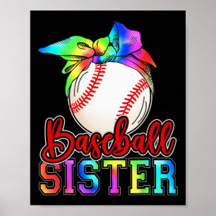 Sister Leopard Heart Mothers Day Girls Women Poster