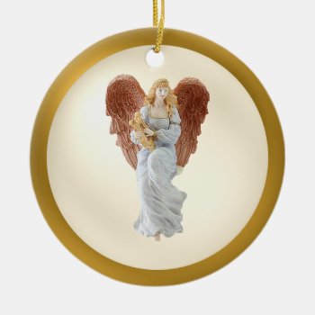 Sister Living Angel Ornament by doodlesfunornaments at Zazzle