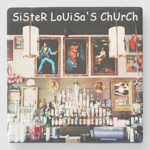 Sister Louisas Church Atlanta Church  Stone Coaster