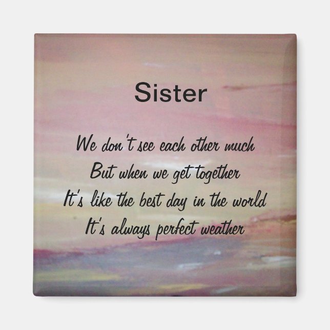 Sister Magnet (Front)