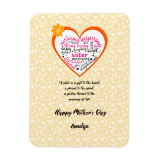 Sister Mothers Day  Magnet