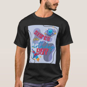 Sister Of The Birthday Boy Space Theme Matching Fa T-Shirt