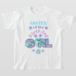 Sister of the Birthday Girl Dolphin shirt Party<br><div class="desc">Celebrate  birthday with this special t-shirt,  special and personalized design</div>