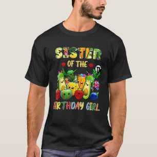 Sister Of The Birthday Girl Family Fruit Birthday  T-Shirt