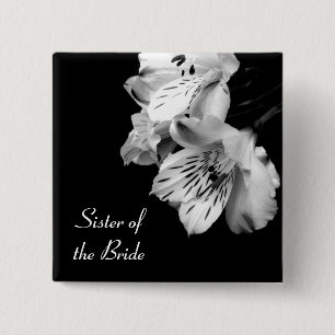 Sister of the Bride Alstroemeria Lily Button