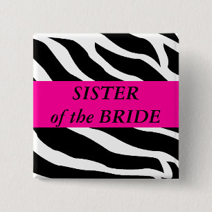 Sister Of The Bride Button