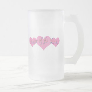 Sister of the Bride Frosted Glass Beer Mug