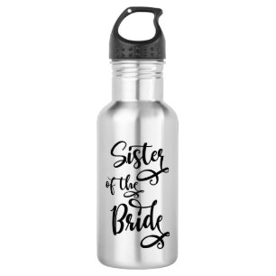 Sister of the Bride Stainless Steel Water Bottle