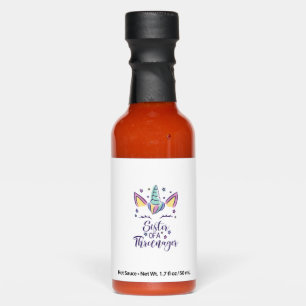 Sister Of The Cutest Pumpkin In The Patch Unicorn Hot Sauces