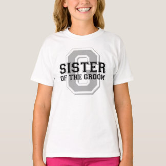 Sister of the Groom Cheer T-Shirt