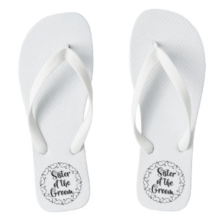 Sister of the Groom Flip Flops