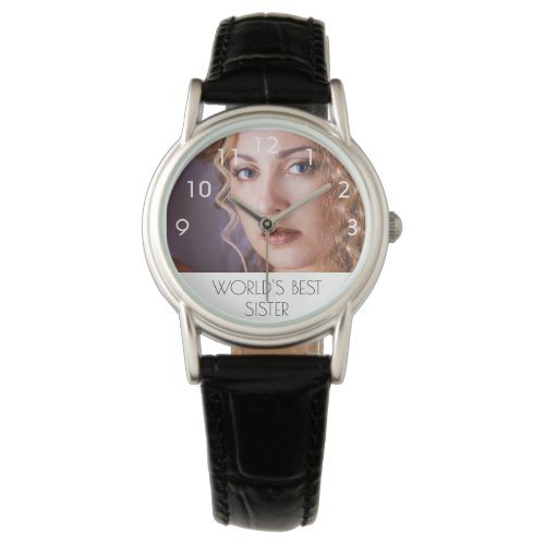 Sister Photo text Watch